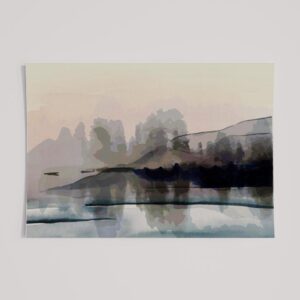LAKESIDE DUSK 1