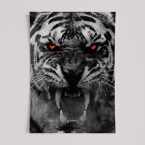 WINDOW TO THE SOUL - FIERCE TIGER