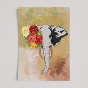 FLORAL ELEPHANT 2